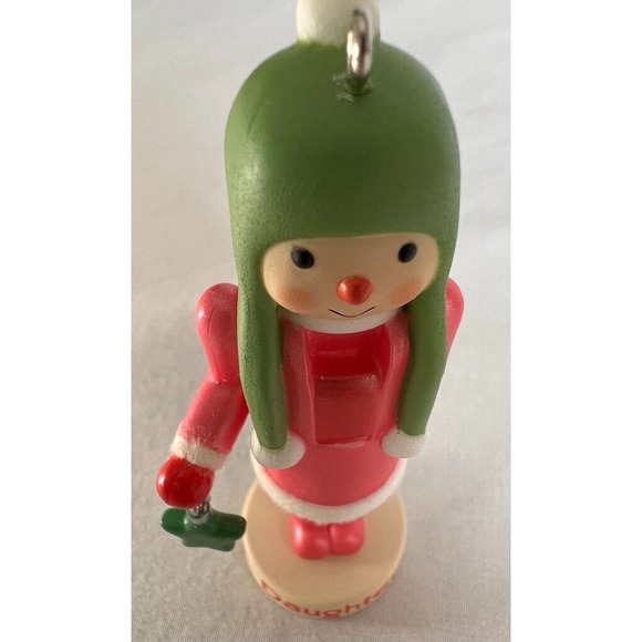 Ornament Hallmark Christmas‎ Dear Daughter Ornament 2013 Figural Girl Star New - Picture 6 of 8